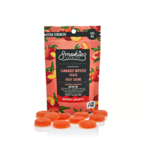 smokiez edibles peach sativa fruit chews.png