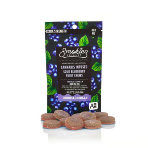 smokiez sour blueberry hybrid fruit chews 800mg.png
