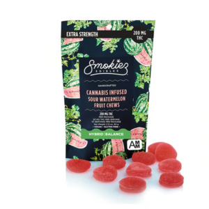 smokiez edibles sour watermelon hybrid fruit chews 200mg.png