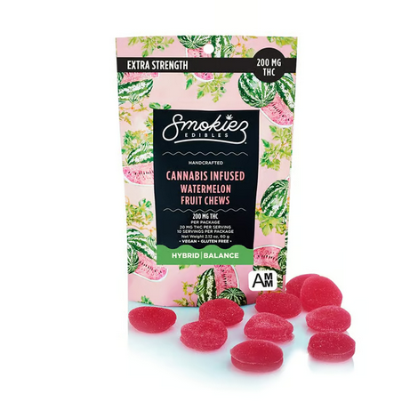 smokiez watermelon hybrid fruit chews 200mg.png smokiez edibles